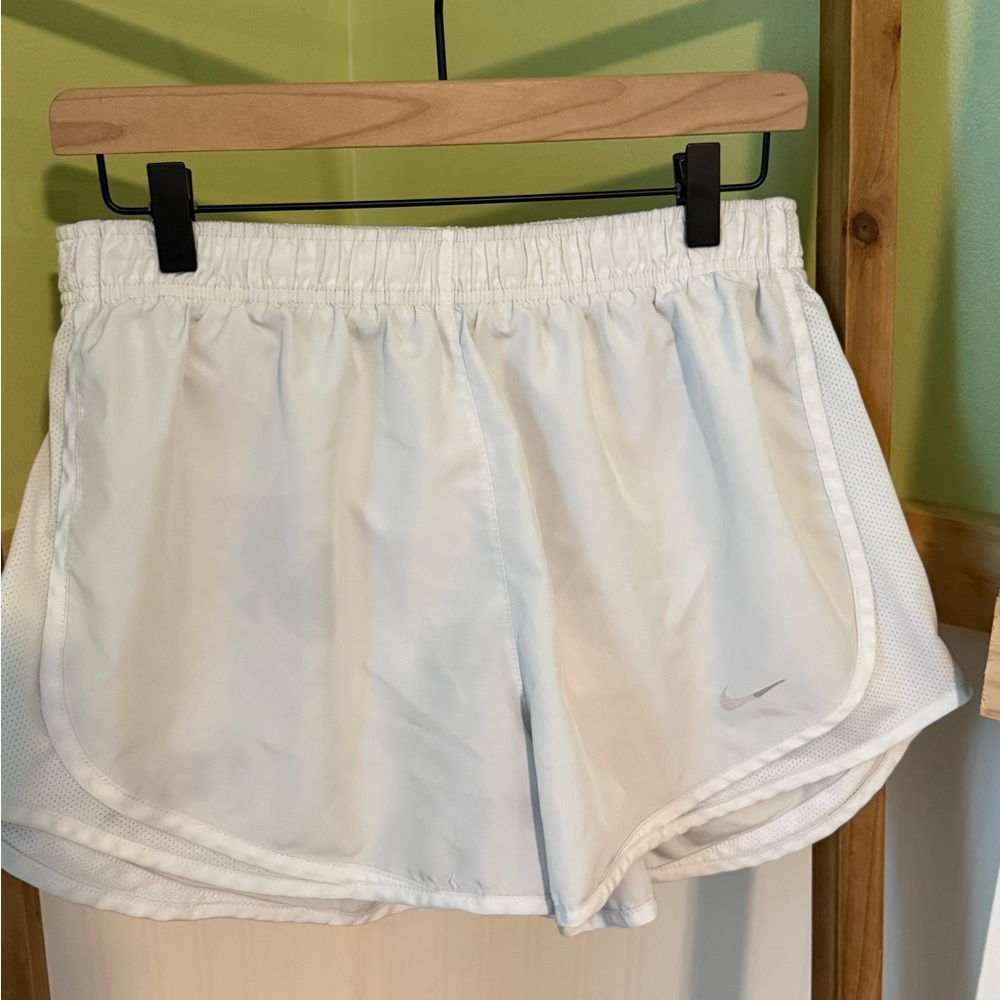 Nike Women's White Athletic Shorts
